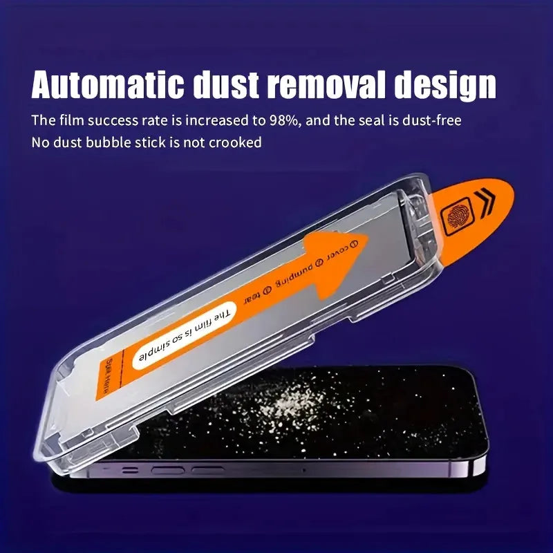 2/3/4Pcs For iPhone 17 Pro Max Tempered Glass For iPhone 17 Air 16 17 Pro Max Screen Protector Full Cover Glue Protective Glass