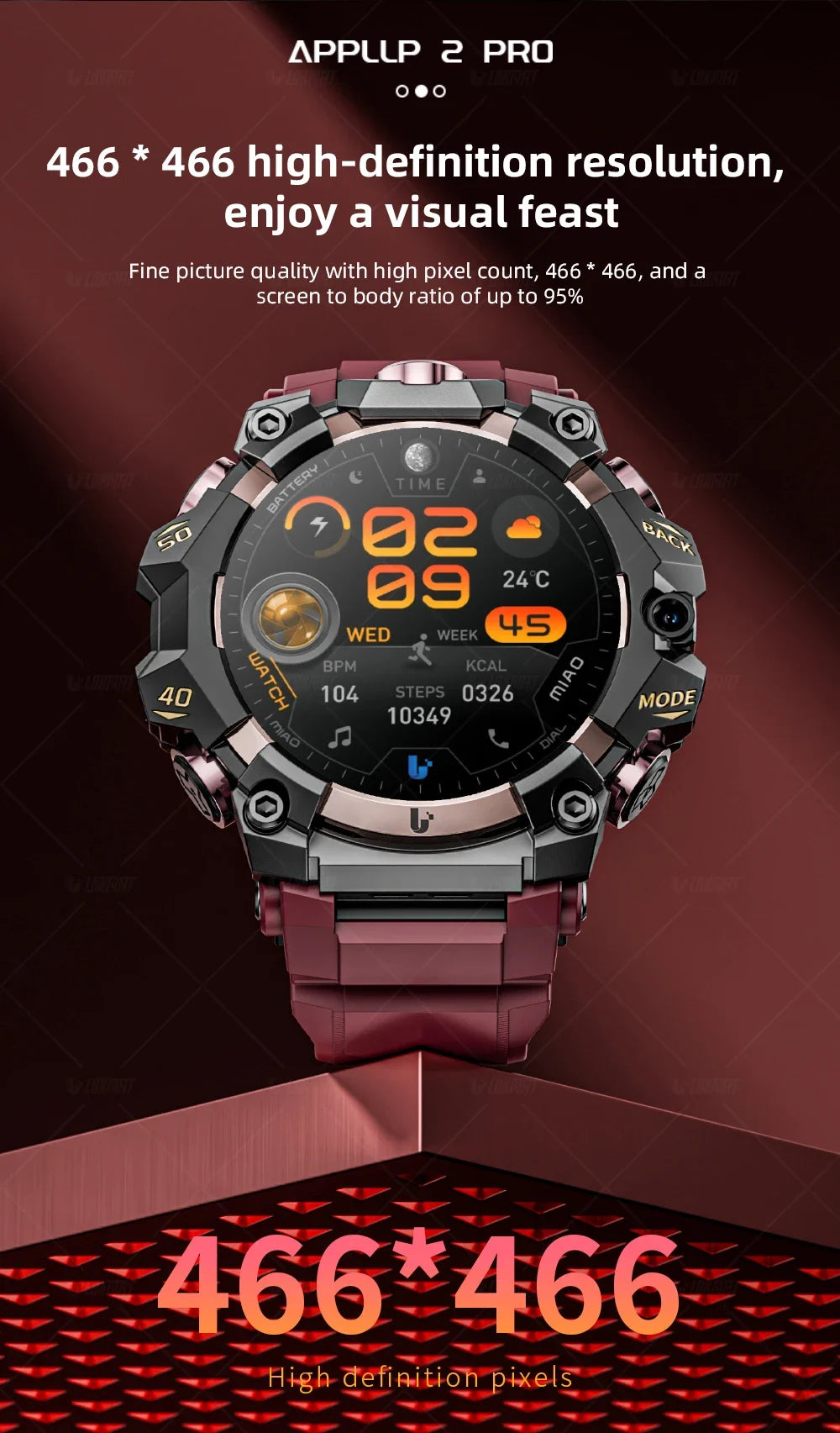 2025 New LOKMAT Sport 4G Android Smartwatches, SIM Card 4GB+64GB HD Dual Camera Video Call GPS NFC Wifi Fitness Phone Watch
