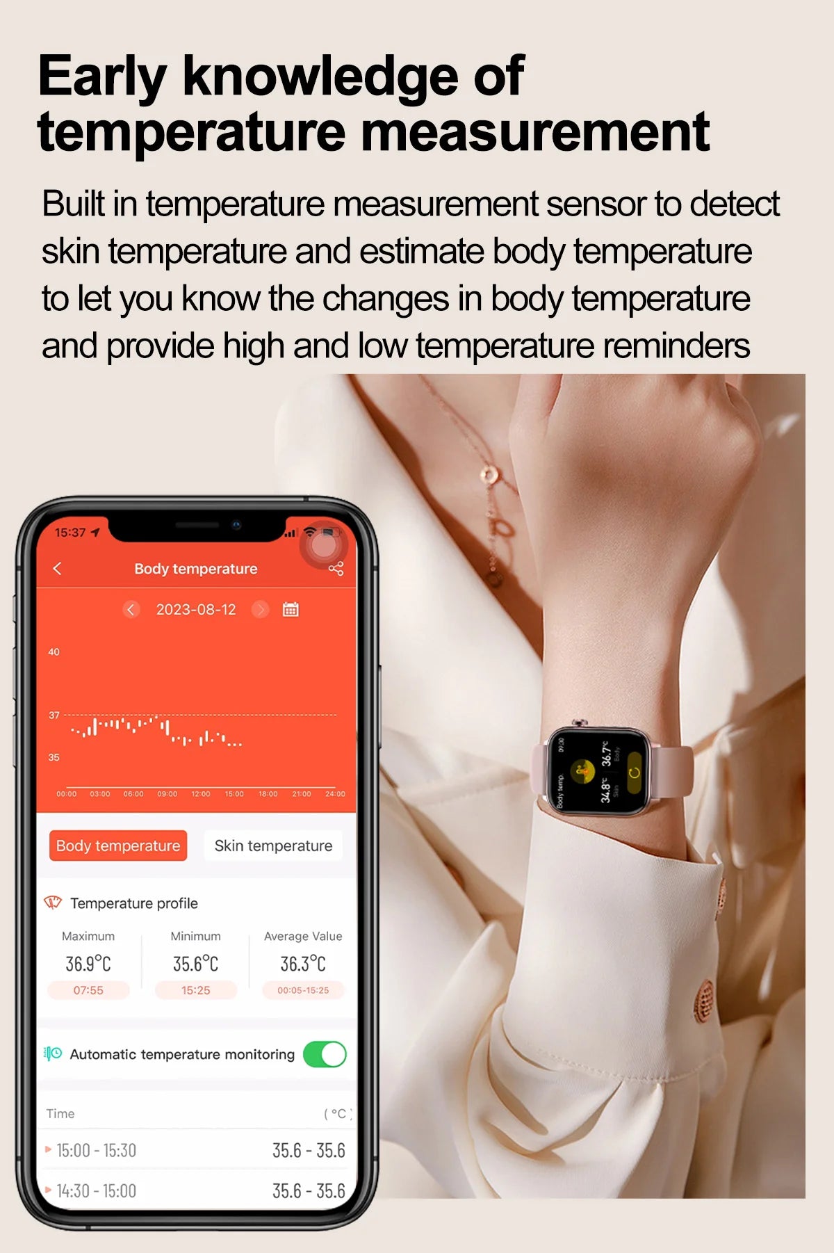 AI Diagnostic Detector Smart Watch Women Blood Lipid and Uric Acid Body Composition Test Women Menstrual Health Tracker 2025 New
