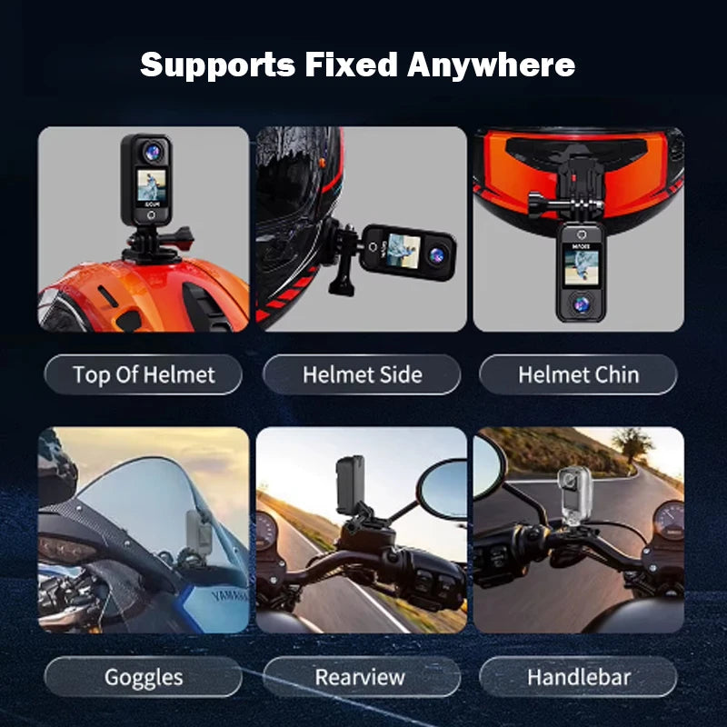 SJCAM C300 Action Camera Long Battery Life 4K 30FPS Six-Axis Gyroscope Anti-Shake Sport Cam 5G WiFi 30M Waterproof Easy To Carry
