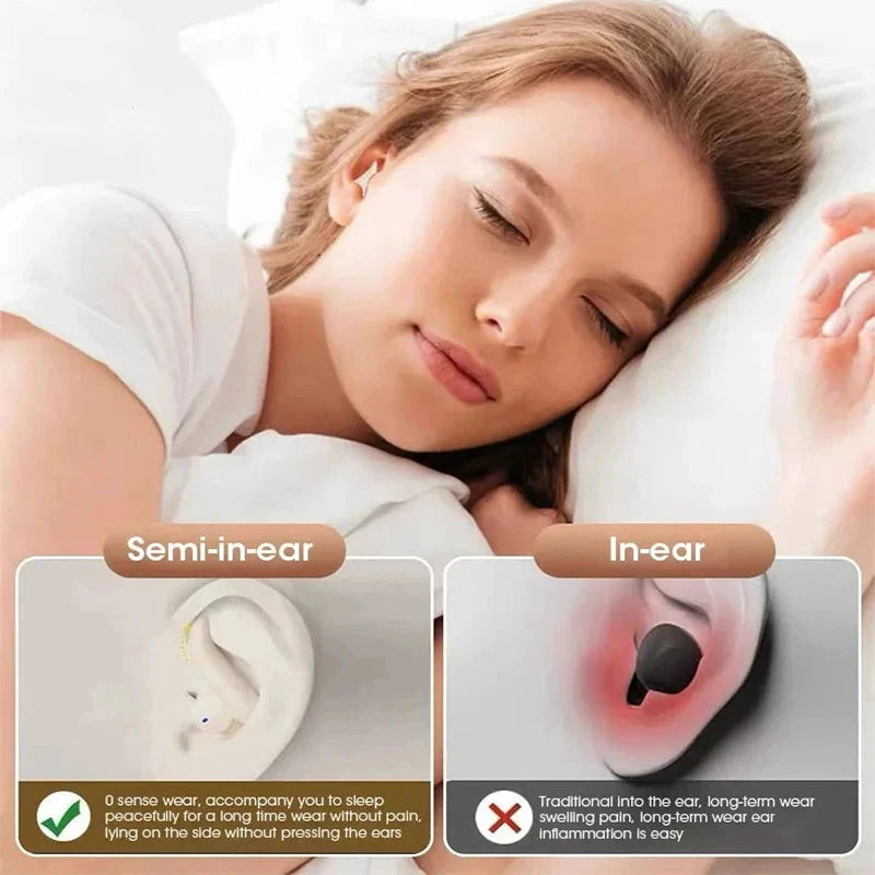 Original REDMI Wireless Bluetooth Headphone In-ear Earplugs Sleep Sliding Cover Headset Sports/Gaming Earphones With Mic - Universal Market