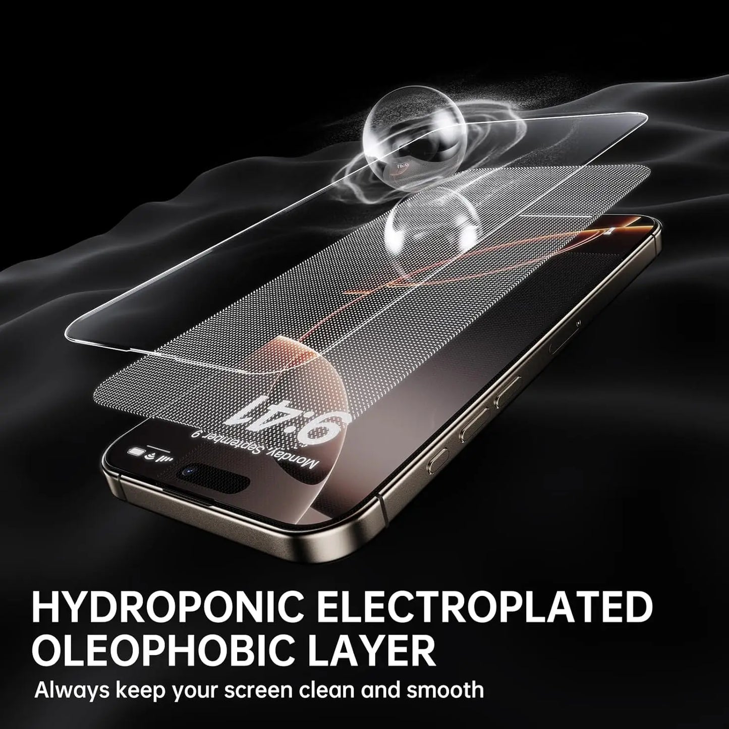 2-4pc Full Clear Tempered Glass Screen Protector For Iphone 15 Pro 16 13 15 16e 16 Pro Max 14 Anti Shatter Protective Glass