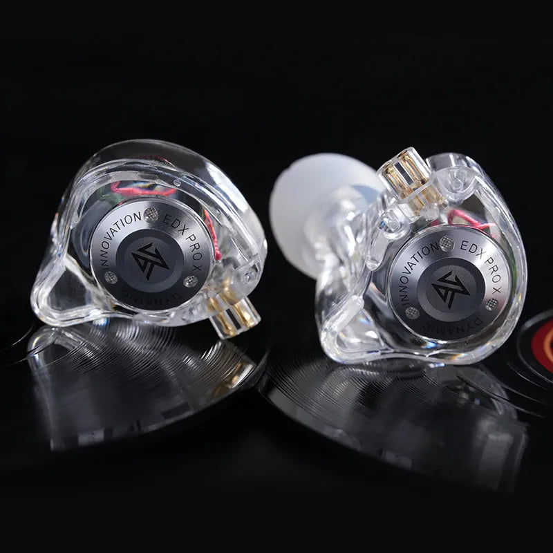 KZ EDX PRO X In Ear Dynamic Drive Earphone HIFI Bass Music Earbud Sport Noise Cancelling Headset ZSN ZST ZS10 pro x C12 CRA - Universal Market