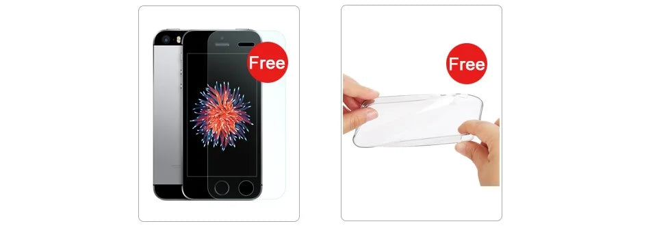 iPhone SE 2GB RAM 16GB/32GB/64GB/128GB ROM 4.0" Unlocked Fingerprint Original Mobile PhoneA1723 A1662