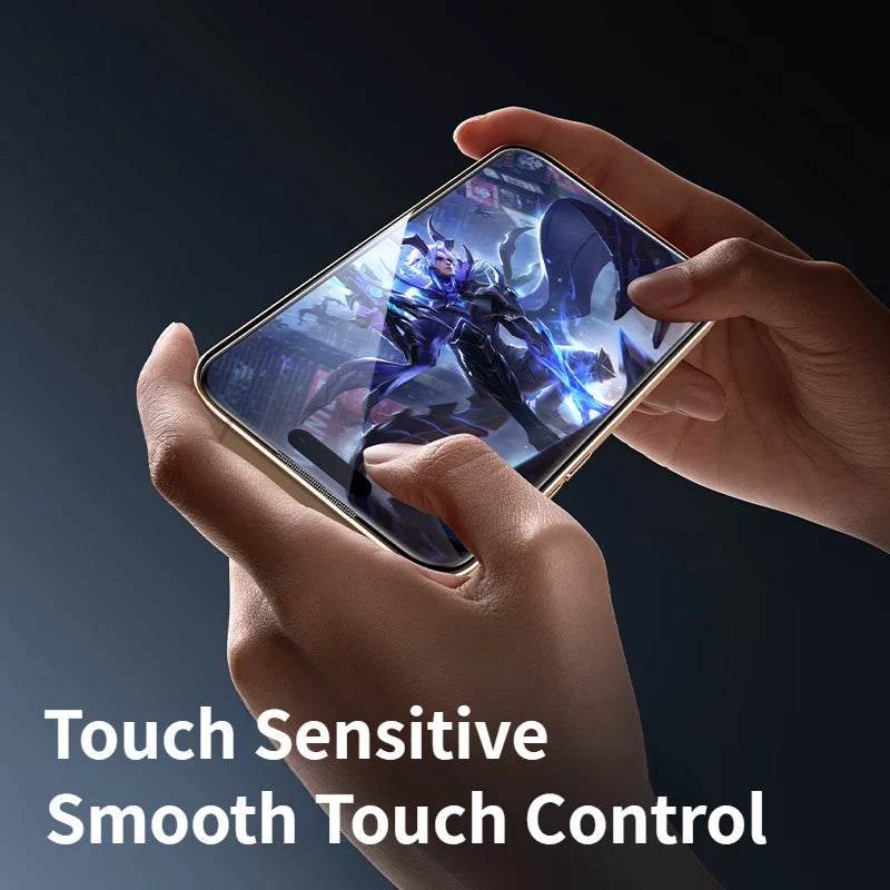SmartDevil 1/2PCS HD Privacy Screen Protector for iPhone 16 Pro max 16 Pro Tempered Glass Film for iPhone 16 No Black Edge