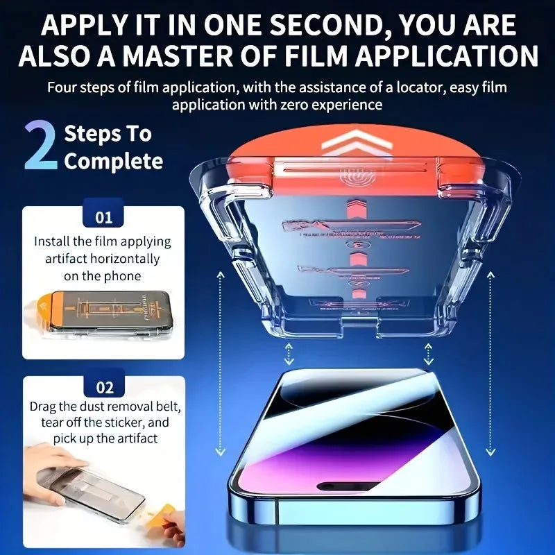 2/3/4Pcs For iPhone 17 Pro Max Tempered Glass For iPhone 17 Air 16 17 Pro Max Screen Protector Full Cover Glue Protective Glass