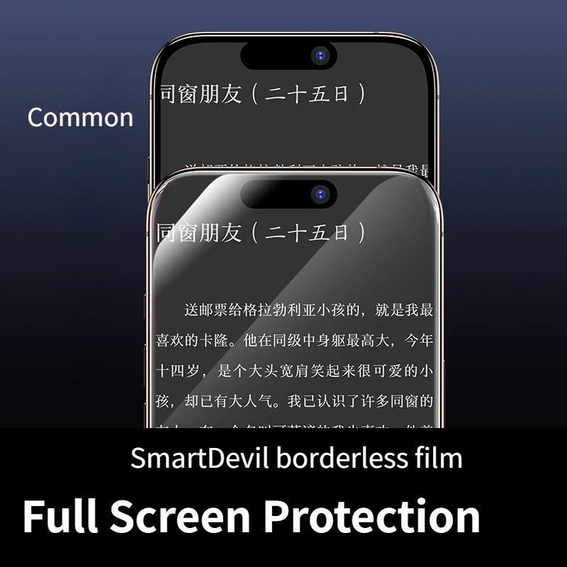 SmartDevil 1/2PCS Screen Protector for iPhone 16 Pro max 16 Pro HD Privacy Tempered Glass for iPhone 16 Clear Anti-fingerprint