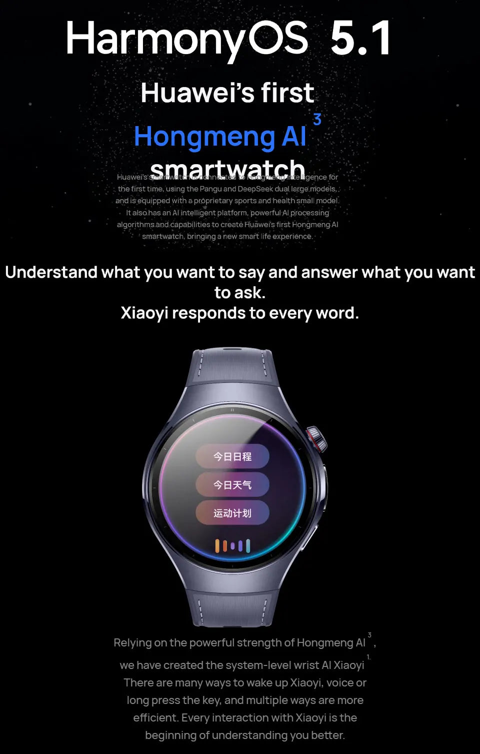 HUAWEI WATCH 5 HarmonyOS AI Smartwatch (42mm/46mm) Bluetooth 5.2