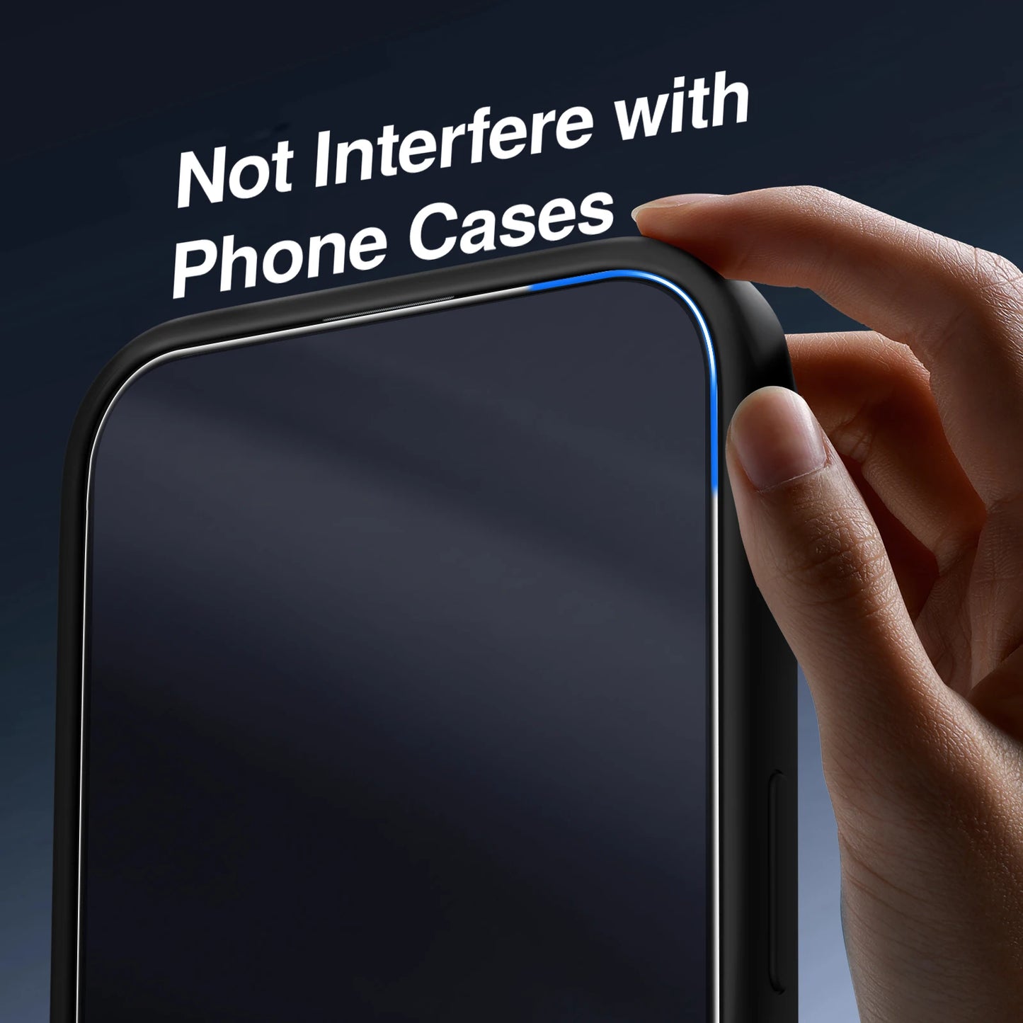 SmartDevil Dust-free Box Screen Protector for iPhone 16 Pro Max 15 14 HD Clear Tempered Glass Film Anti-fingerprint