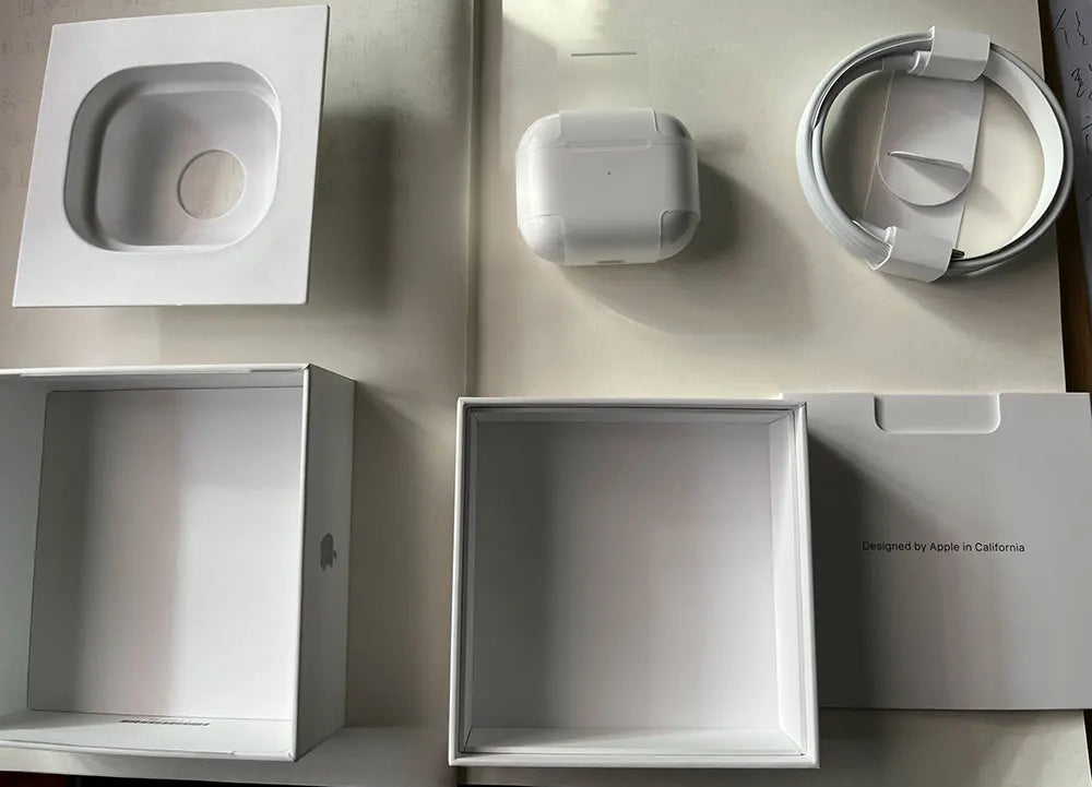 Used Refurbished Apple AirPods Pro 2nd wireless Bluetooth earphone H2 chip wireless charging box Active Noise With box Original