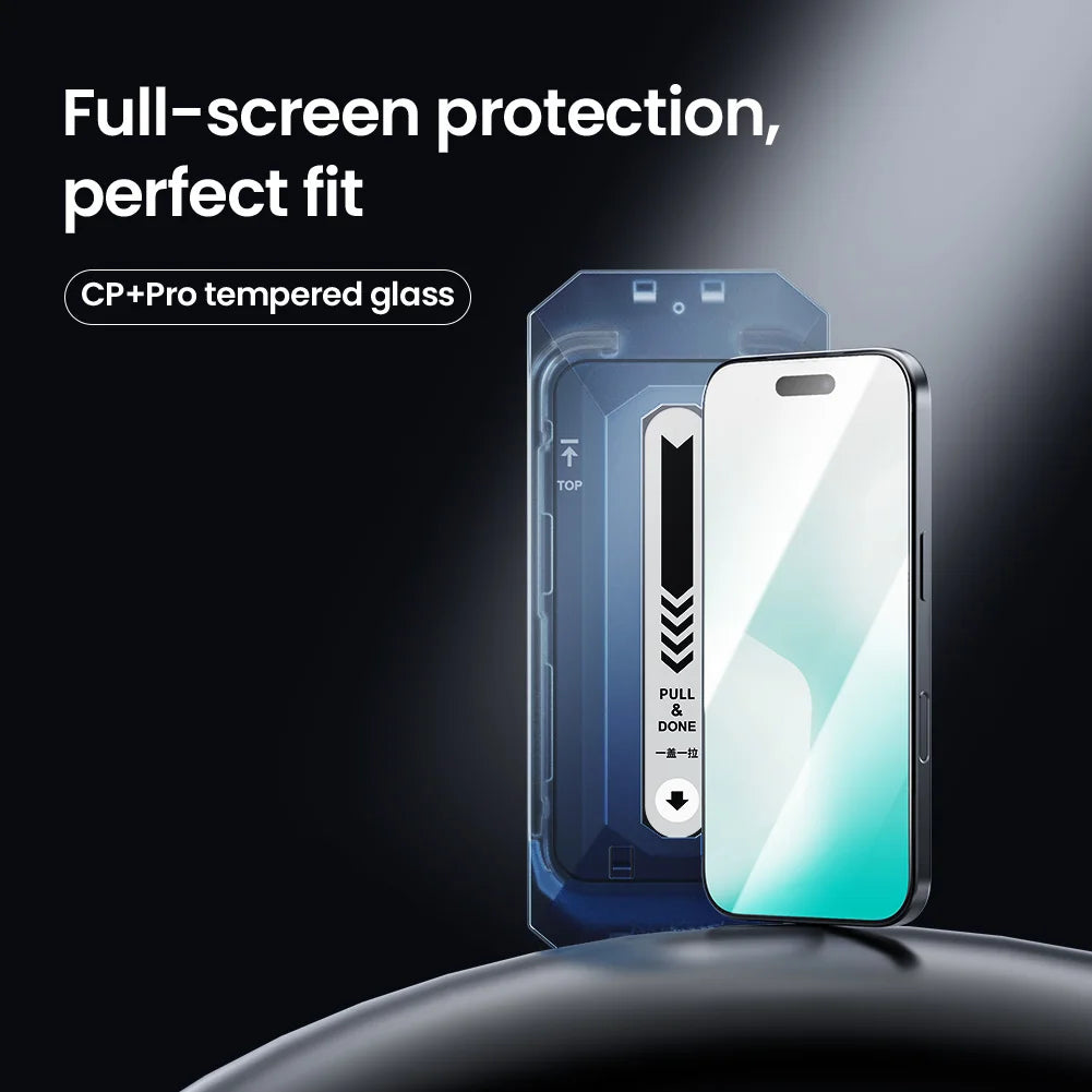 For iPhone 17 Pro Max / 17 Air Nillkin Case Glass 9H Ultra-Clear CP+Pro 2.5D Tempered GlassFull Cover Screen Protector