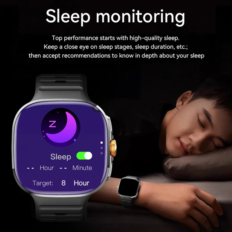 8GB+128GB RAM 5G/4G Android 9.0 Smart Watch 2.4 inch AMOLED 2100mah Battery 900W Camera GPS WIFI Google APPS Download Smartwatch