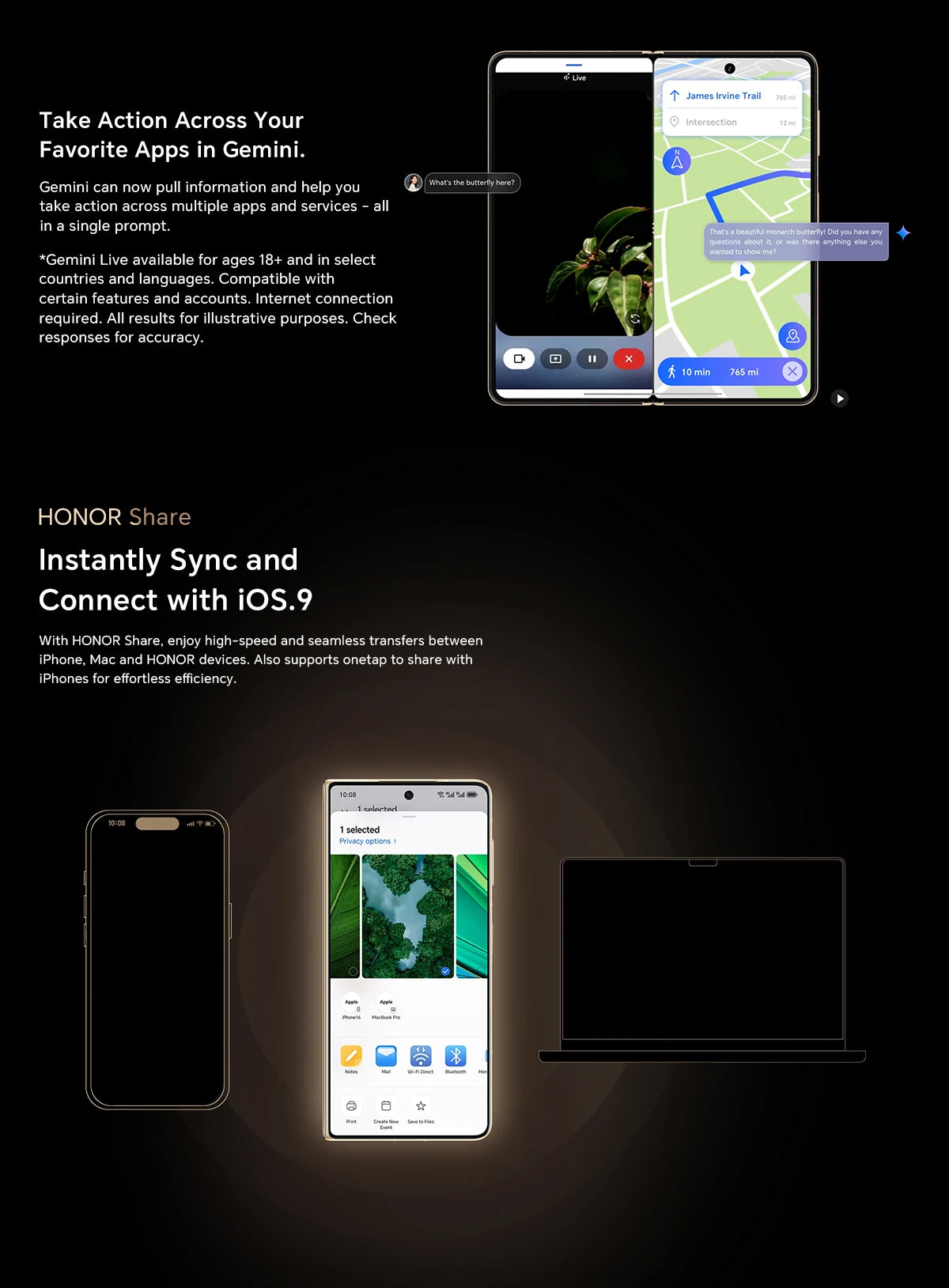 Global Version HONOR Magic V5 5G 16GB+512GB Foldable OLED Screen Snapdragon 8 Elite 5820 mAh Battery 50W Wireless SuperCharge