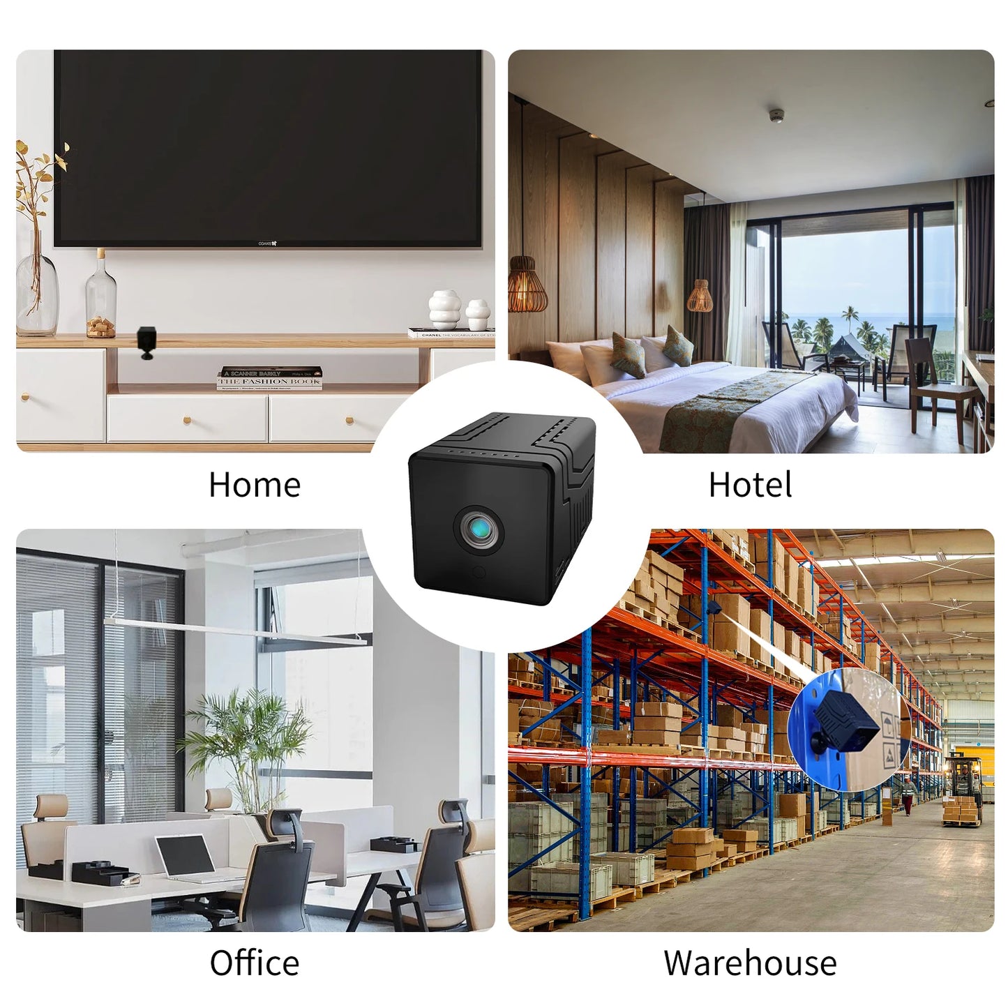 Wireless Mini Camera 5MP Security Wifi Camera Motion Detection Surveillance Home Smart Recorder Infrared Night Vision V380 Pro