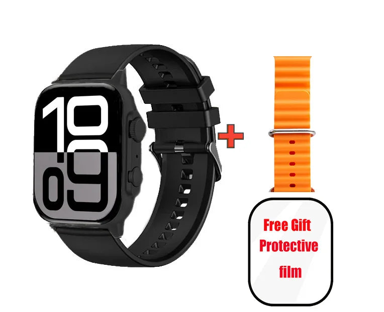 Microwear Smart Watch Ultra 4 Pro Series 10 49mm Gesture Answer ChatGPT NFC Compass Waterproof Sport Smartwatch For Android ios