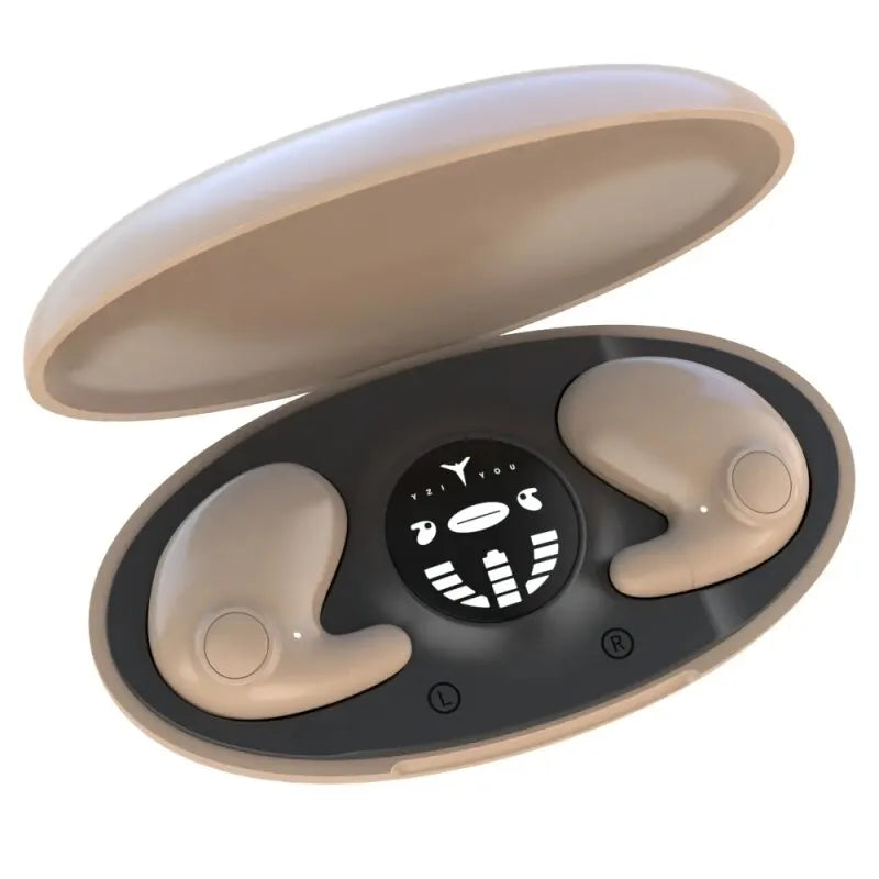 Invisible Sleep Wireless Earphone TWS Bluetooth 5.3 Headphones Hidden Earbuds IPX5 Waterproof Noise Reduction Sports Headset - Universal Market