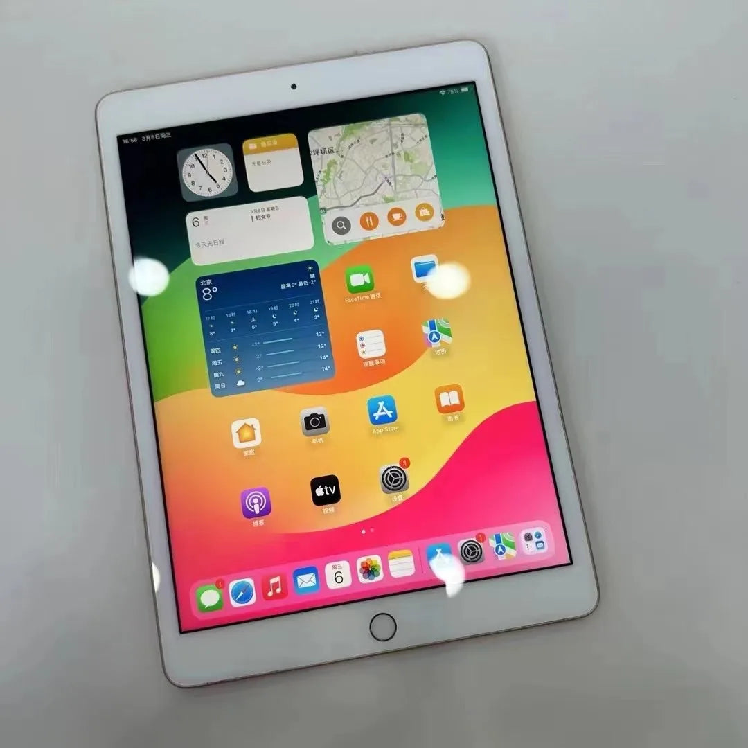 Original Apple iPad 10.2'' 2020 Unlocked iPad 8th Gen Wifi+Cellular 32/128GB A12 Bionic Retina IPS LCD iOS 14 95% New Tablet