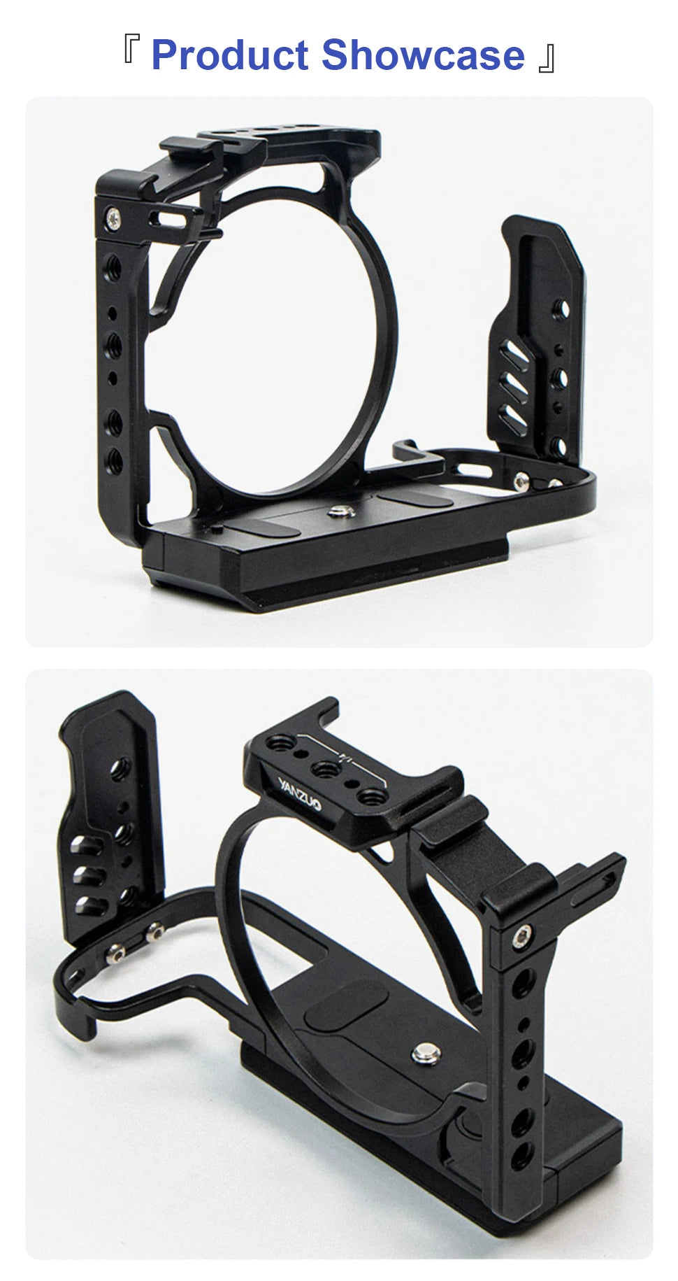Suitable For Canon Eos R8 Rp Camera Case With Canon 1/4 Screw Hole Camera Bracket For Canon Eos R8 Camera Cage