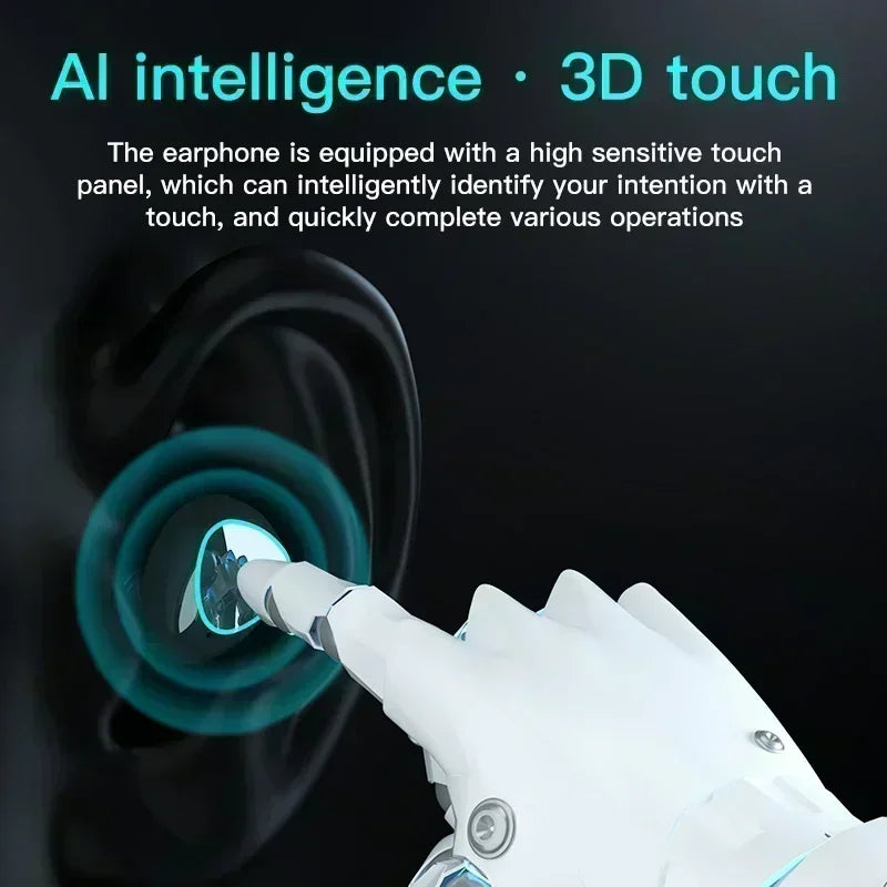 Original M10 Headphones Bluetooth Wireless Earpods Sports Stereo Noise Canceling Headphone Microphone Speaker - Universal Market
