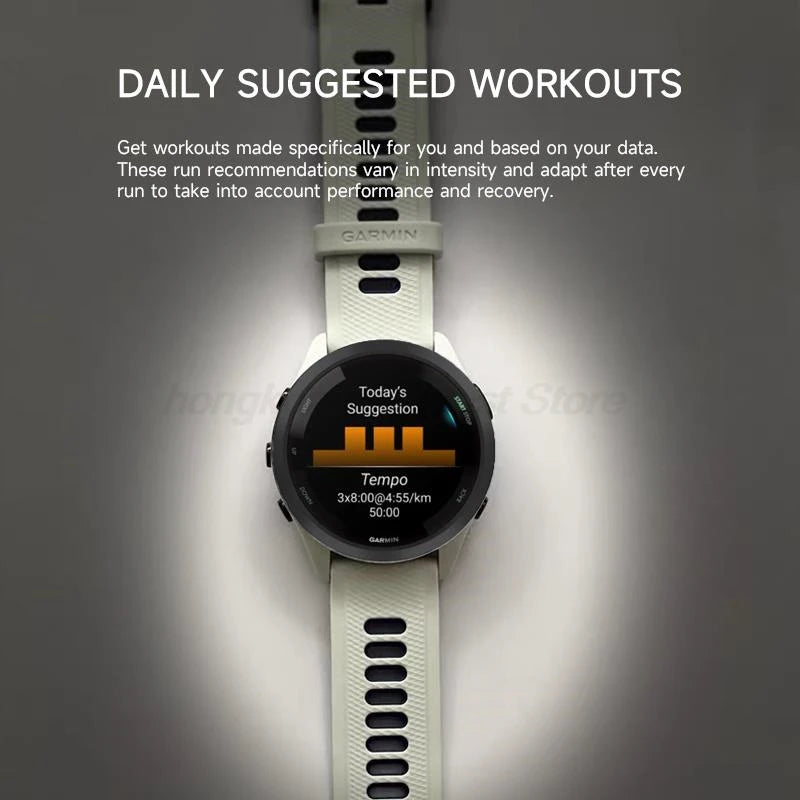 Garmin Forerunner 265 Sports Watch Outdoor GPS Running Fitness Marathon Swimming Heart Rate Blood Oxygen Monitoring