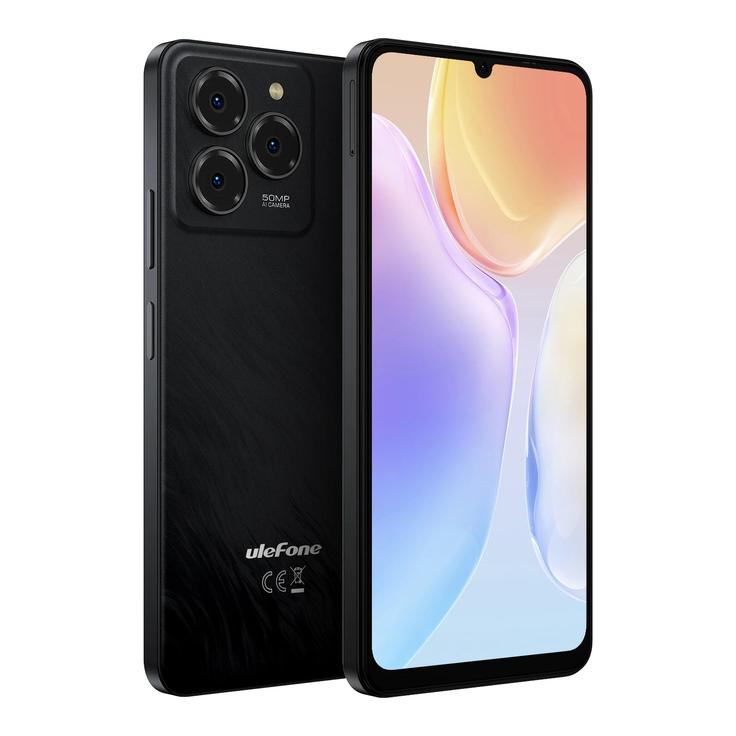 Ulefone Note 20 Pro Smartphone 50MP Camera 6000mAh Battery 4GB+128GB/ 256GB Unisoc T606 6.75" 90Hz 4G Android 14 Mobile Phone
