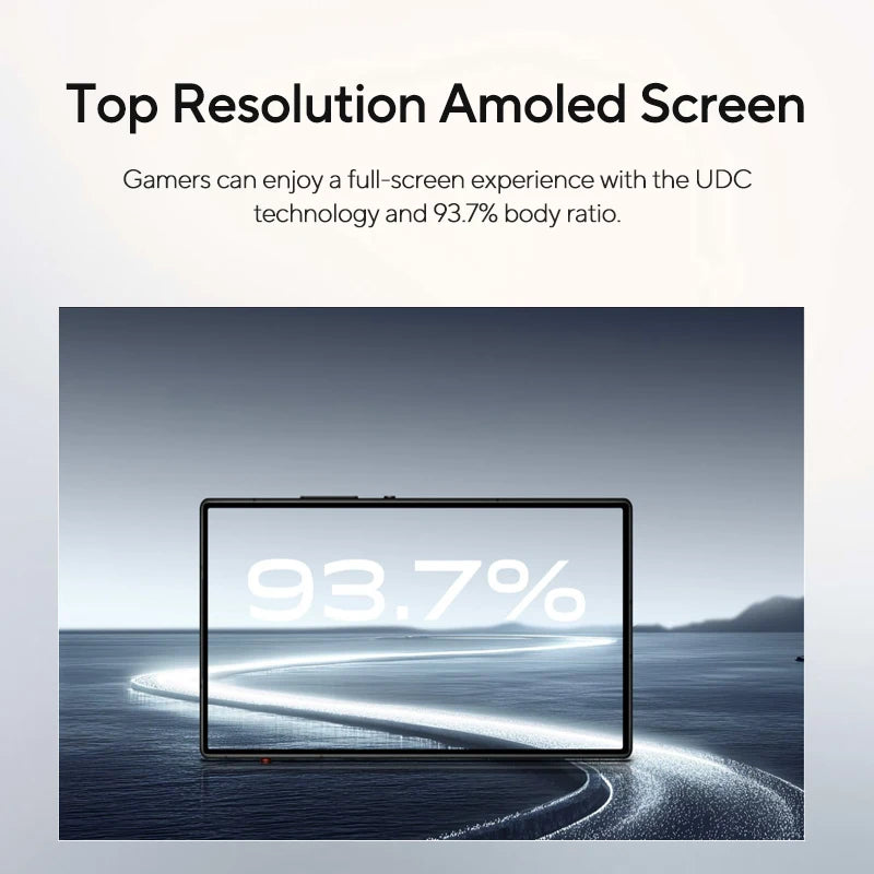 Global Version RedMagic 10 Air Gaming Phone Lightweight design 6.8" Snapdragon 8 Gen3 6000mAh 80W Charge 50MP NFC