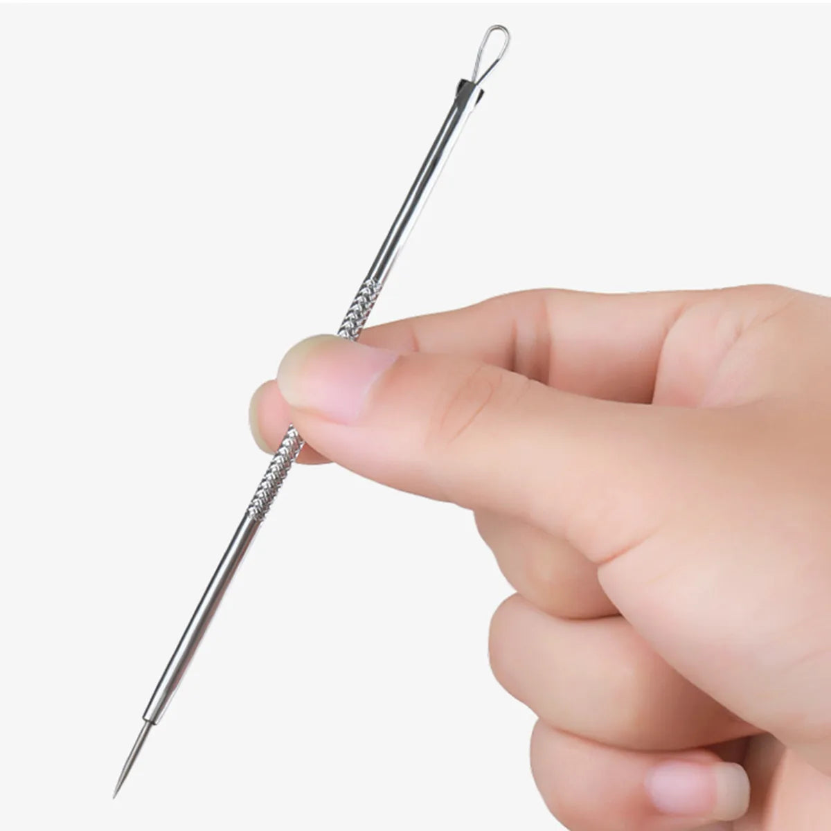 Acne Needle Remove Blackhead Blemish Pimple Comedone 4pcs/Set Double-ended Stainless Steel Facial Cleaning Skin Care