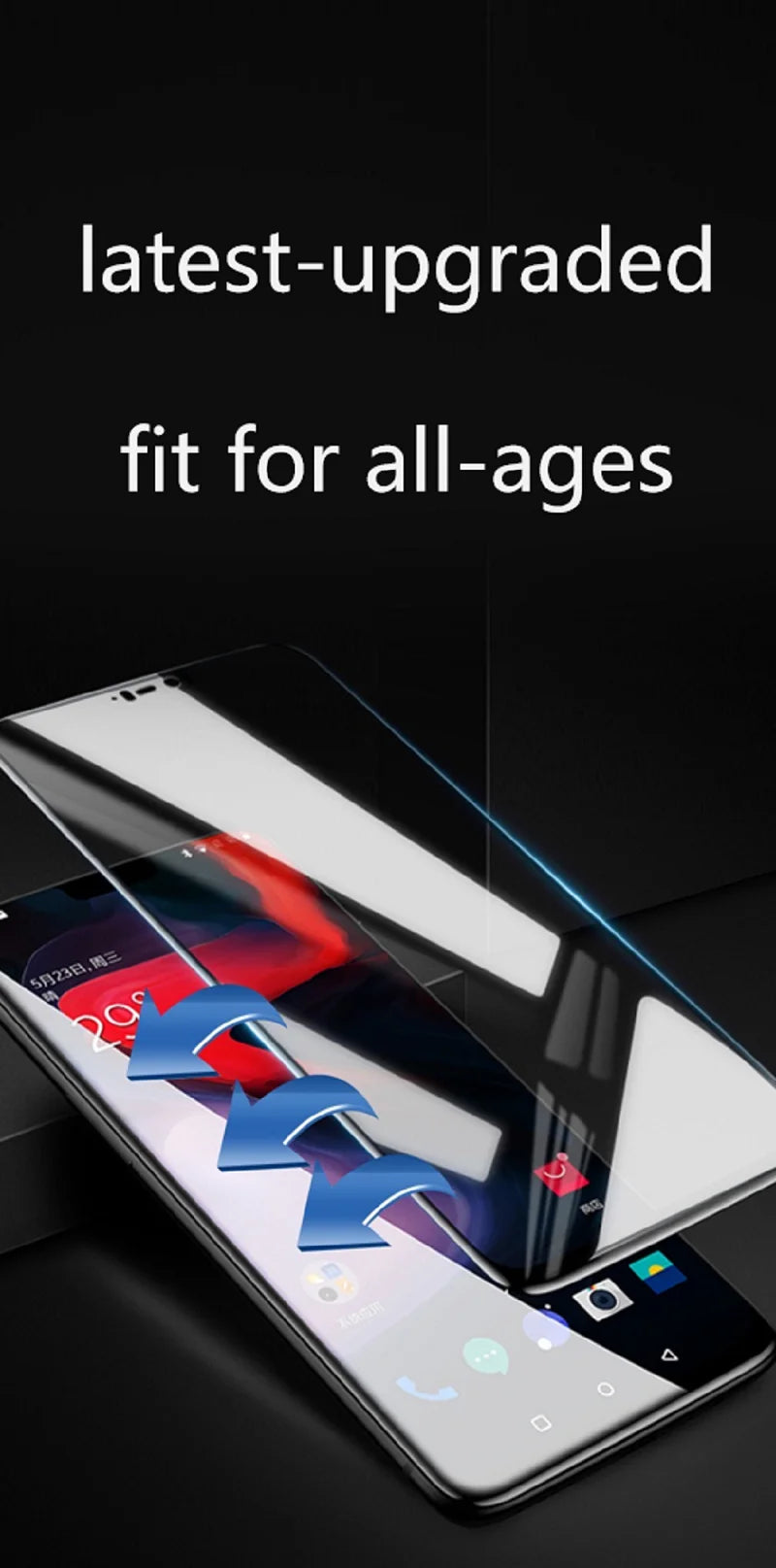 FOR Samsung Galaxy S24 S25 23 S22 Plus Ultra 5G Screen Protector Tempering Glass Phone With Install Kit Remove Explosion