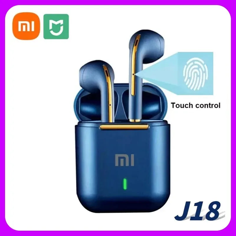 Xiaomi J18 Wireless Earphones HiFI In Ear Stereo Microphone Bluetooth Touch Waterproof Noise Reduction Sports Office Earphones - Universal Market