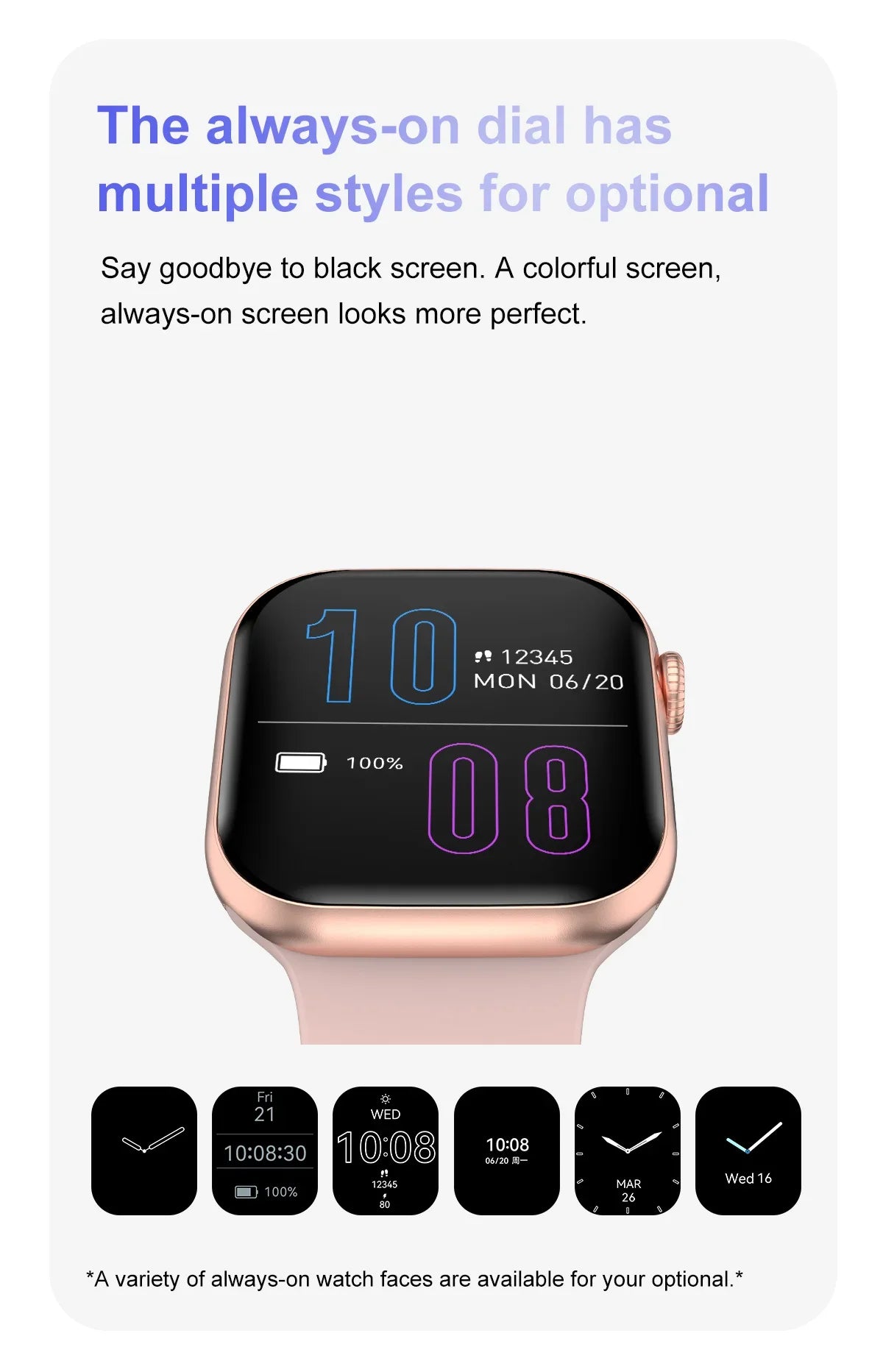 For Apple DT Watch X Mini Smart Watch 3D Menu Video AI Voice NFC Sports Record Health Test 1.85 Inch AMOLED Women Smartwatch