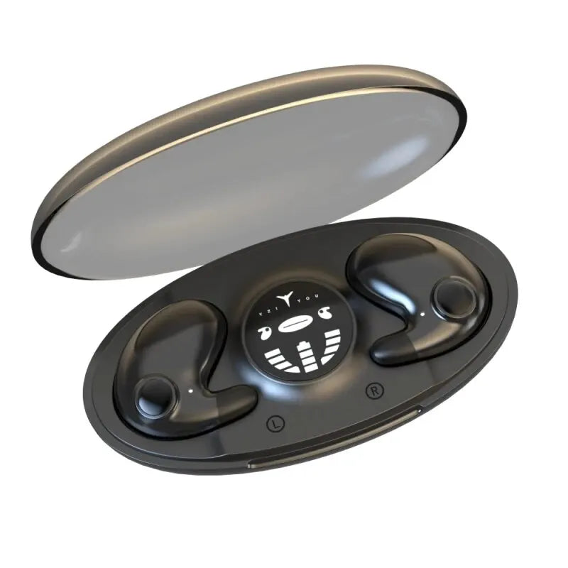 Invisible Sleep Wireless Earphone TWS Bluetooth 5.3 Headphones Hidden Earbuds IPX5 Waterproof Noise Reduction Sports Headset - Universal Market