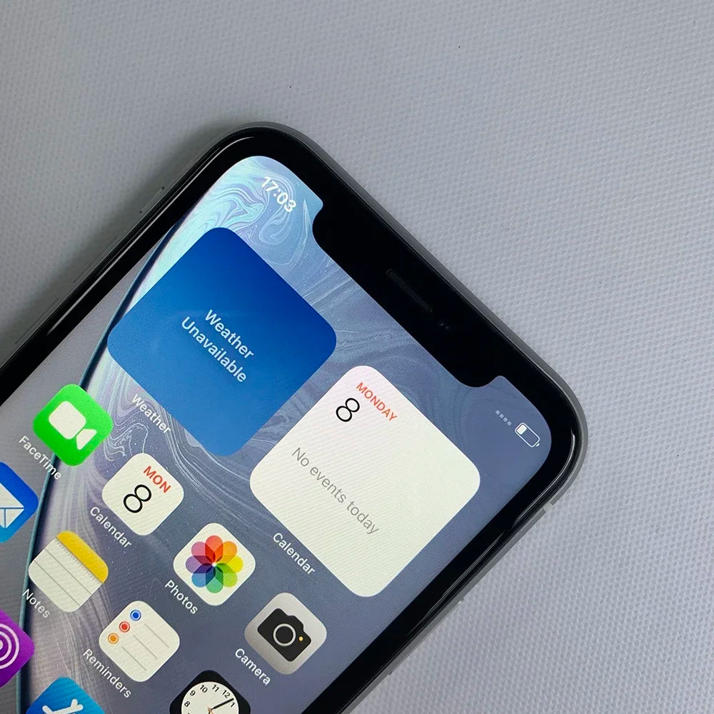 Unlocked Original Apple iPhone XR 64/128/256GB ROM, 3GB RAM, iOS, A12 Bionic Hexa-Core, 6.1'' Display, 12MP Single Camera xr