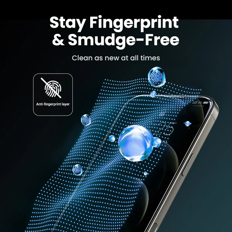 UGREEN Dust-free Screen Protector For iPhone 16 Pro Max Tempered Glass For iPhone 16 Pro Screen Protectors 15Pro Plus Film