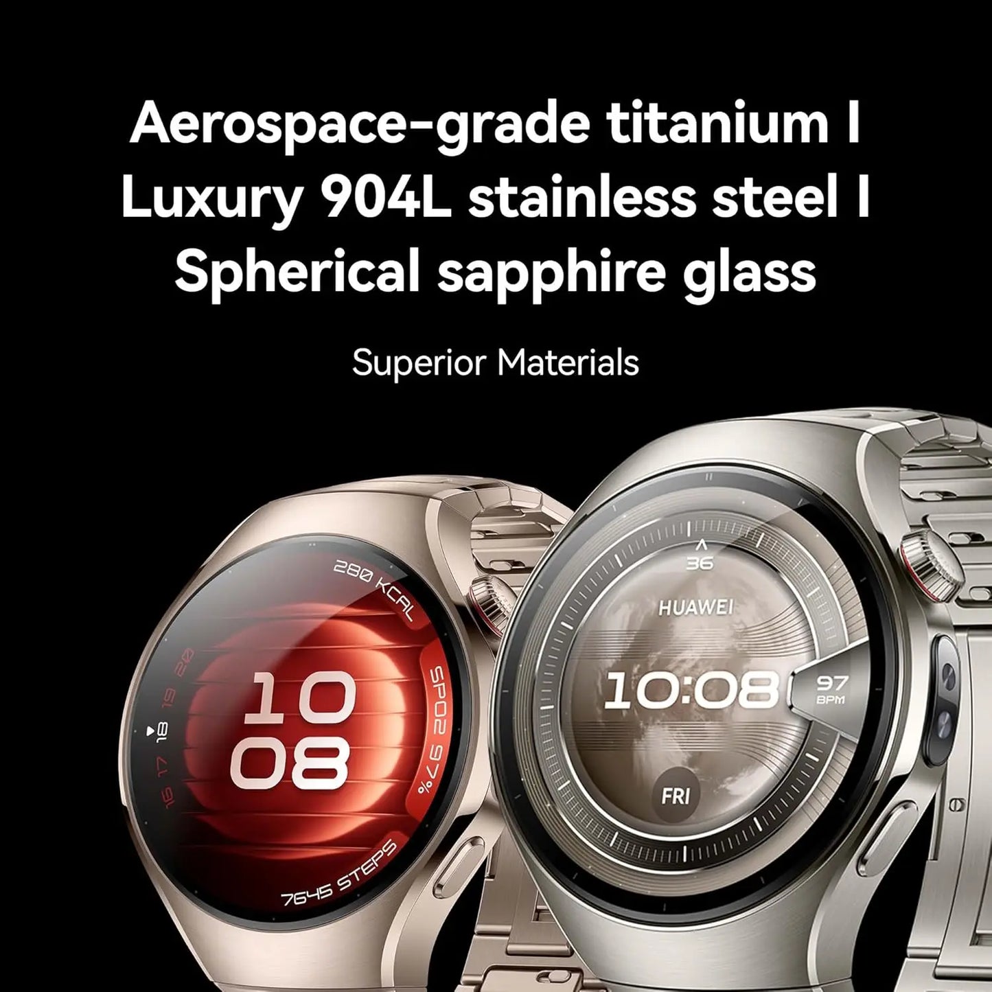 HUAWEI WATCH 5, eSIM Smartwatch, Multi-sensing X-TAP, Health MOT, Running Watches, Real-Time Blood Oxygen, iOS & Android