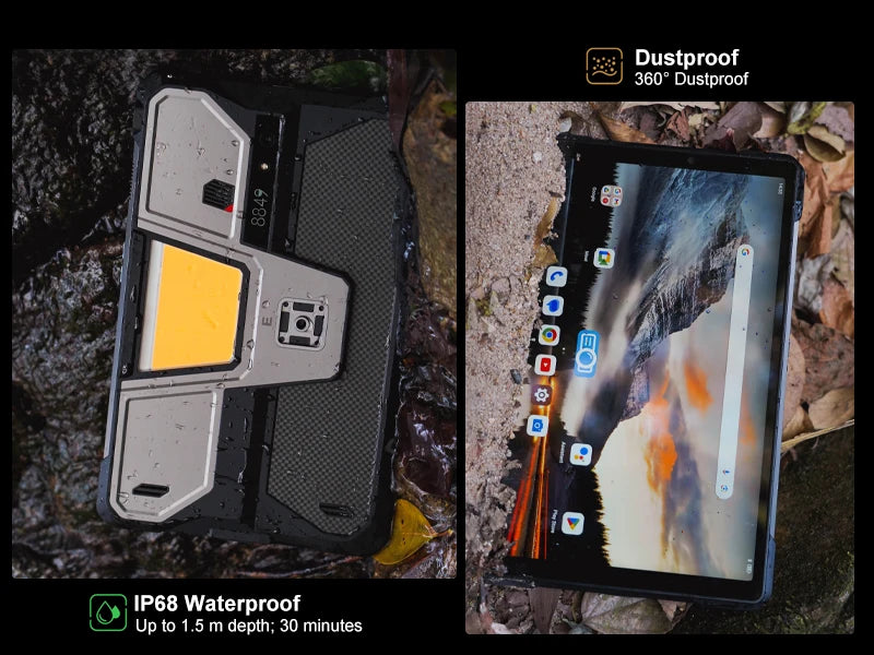 8849 TANK PAD E Unihertz Rugged Projector Tablet Android 14 Smartphone 10.95 inch 120Hz 24GB 512G 21000mAh 50MP 66W Phone Tablet