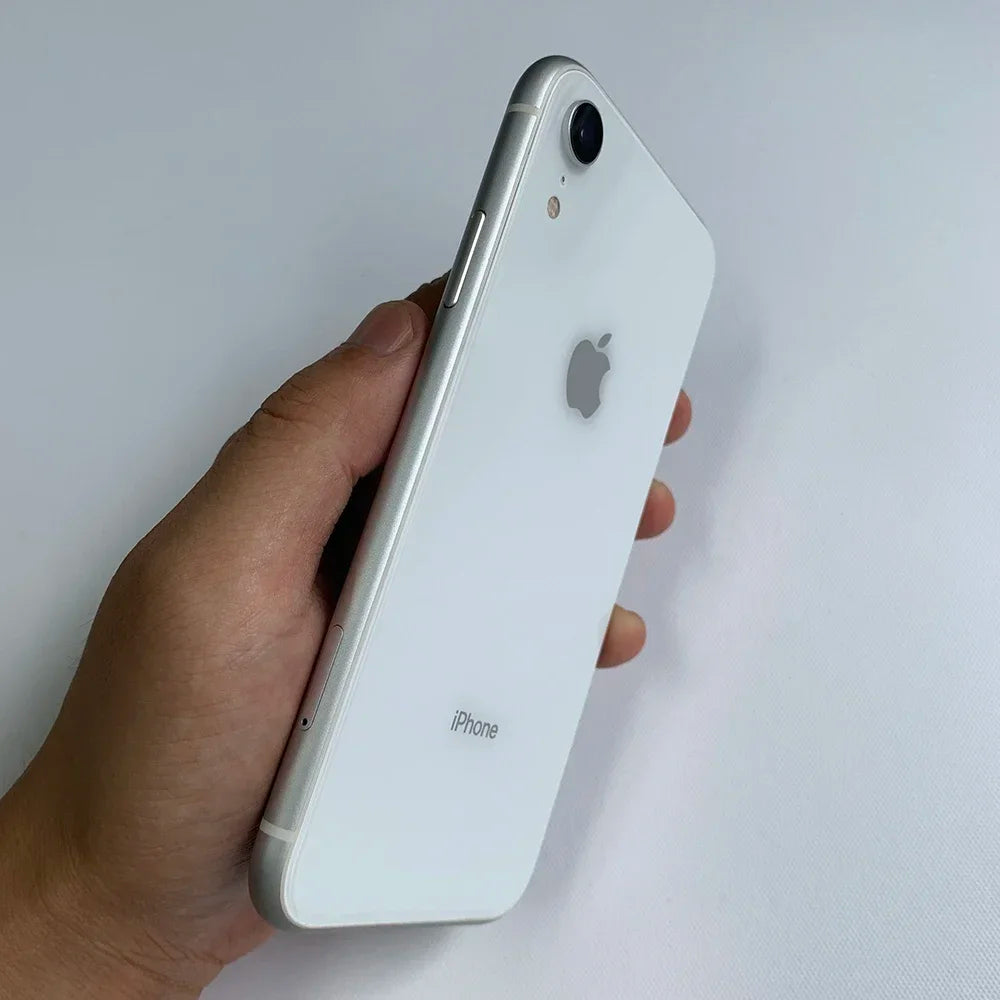 Unlocked Original Apple iPhone XR 64/128/256GB ROM, 3GB RAM, iOS, A12 Bionic Hexa-Core, 6.1'' Display, 12MP Single Camera xr