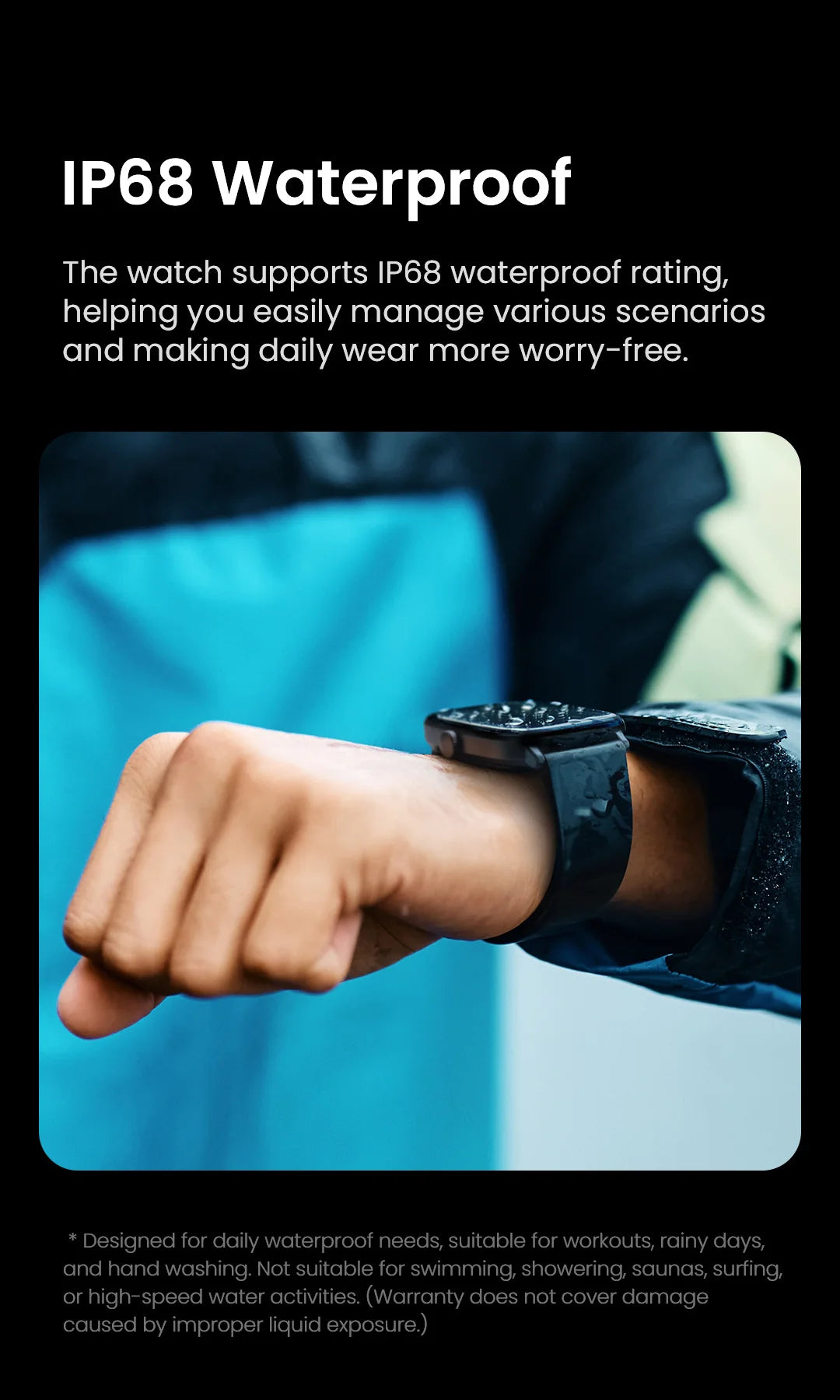 HAYLOU RS5 Smart Watch Men 2.01'' AMOLED Display 24H Health Monitoring Bluetooth Phone Calls AI Voice Assistant Sport Smartwatch