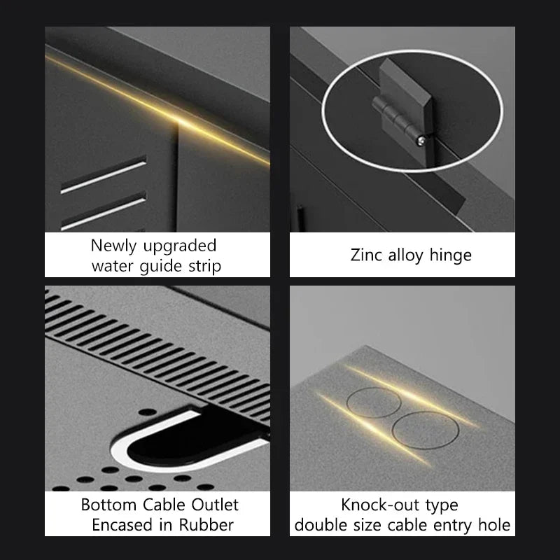 WinWay for Tesla Charger Station Box Wall Connector Charging Box Outdoor Indoor Cable Organizer Highland Charging Accessories