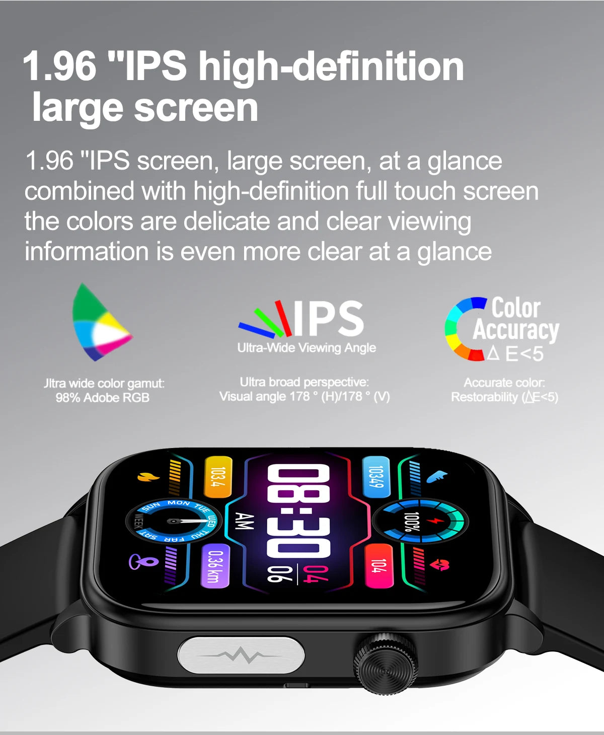AI Diagnostic Detector Smart Watch Women Blood Lipid and Uric Acid Body Composition Test Women Menstrual Health Tracker 2025 New