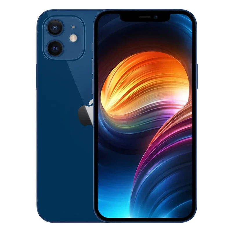 Original Apple iPhone 12 6.1" XDR OLED Unlocked RAM 4GB ROM 64/128/256GB A14 IOS Face ID NFC Original 5G iPhone12 - Universal Market