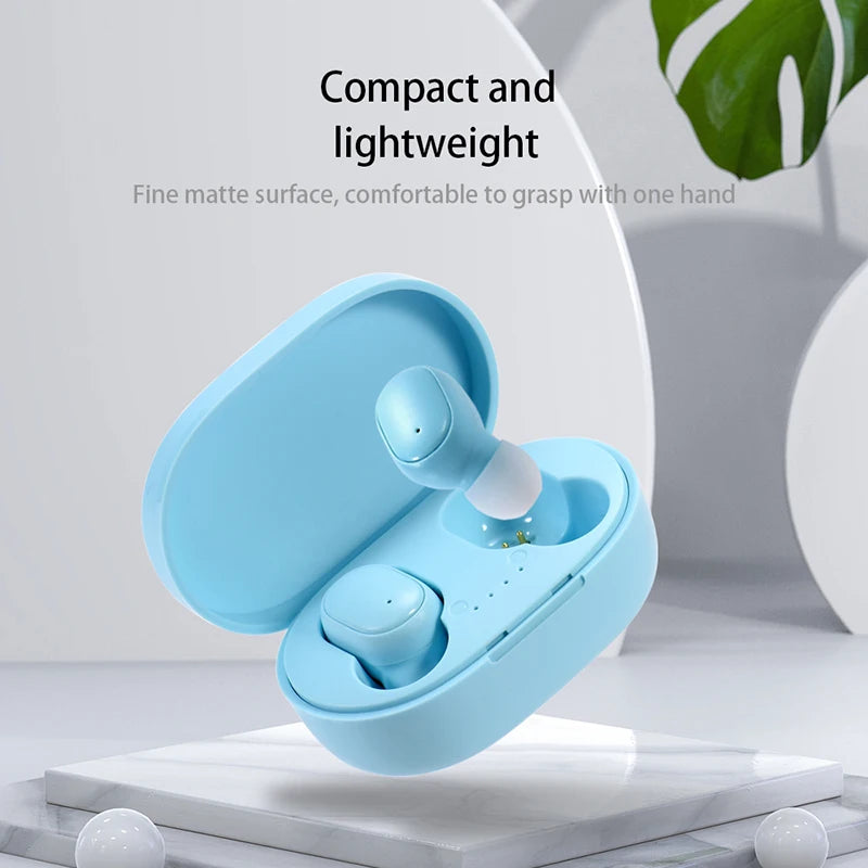 Original A6S TWS Headset Wireless Earphones Bluetooth Headphones Sport Stereo Fone Bluetooth Earbuds for Xiaomi Huawei iPhone - Universal Market