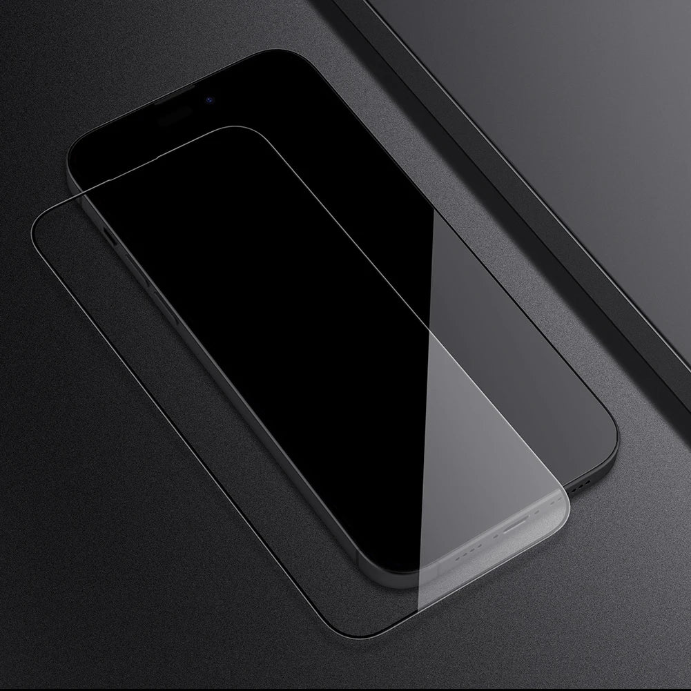 Nillkin For iPhone 15 Pro Max 15 Pro 14 13 12 11 Series Tempered Glass, 2.5D Full Cover Screen Protectors for iPhone 14 Pro 13