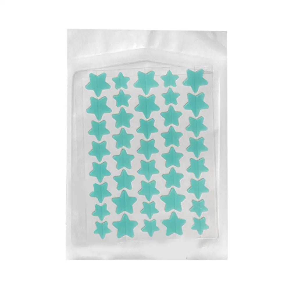 35/40Pcs Colorful Cute Star Heart Shaped Acne Treatment Sticker Invisible Acne Cover Pimple Patch Skin Care