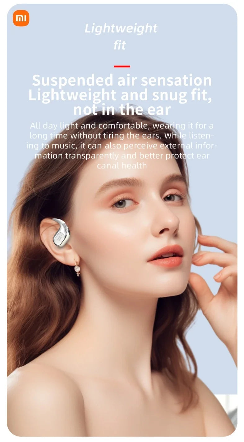 Xiaomi K02 Wireless Bluetooth 5.5 Smart with Microphone Noise Cancellation Sports OWS Long Resistance Headphones - Universal Market