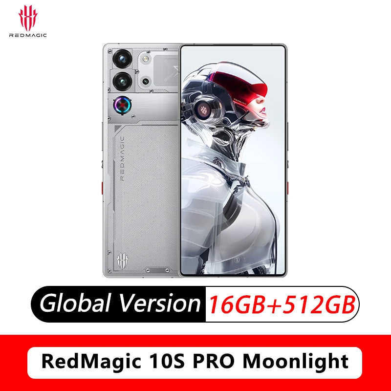 World Premier Global Version RedMagic 10s Pro 5G Gaming Phone 6.85"Snapdragon 8 Elite Leading version 7050mAh 80W 144Hz NFC