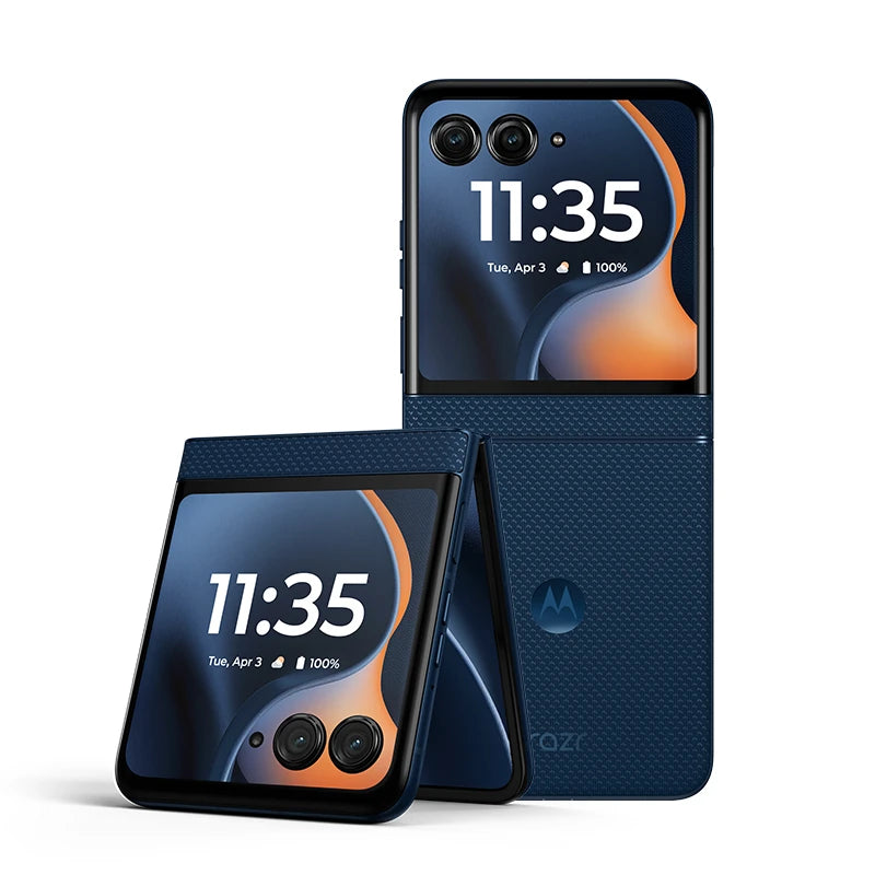 Original Motorola Moto razr 60 5G razr60 SmartPhone 6.9 inch PLOED MTK Dimensity 7400X 50MP 4500mAh Foldable Phone 50MP Camera