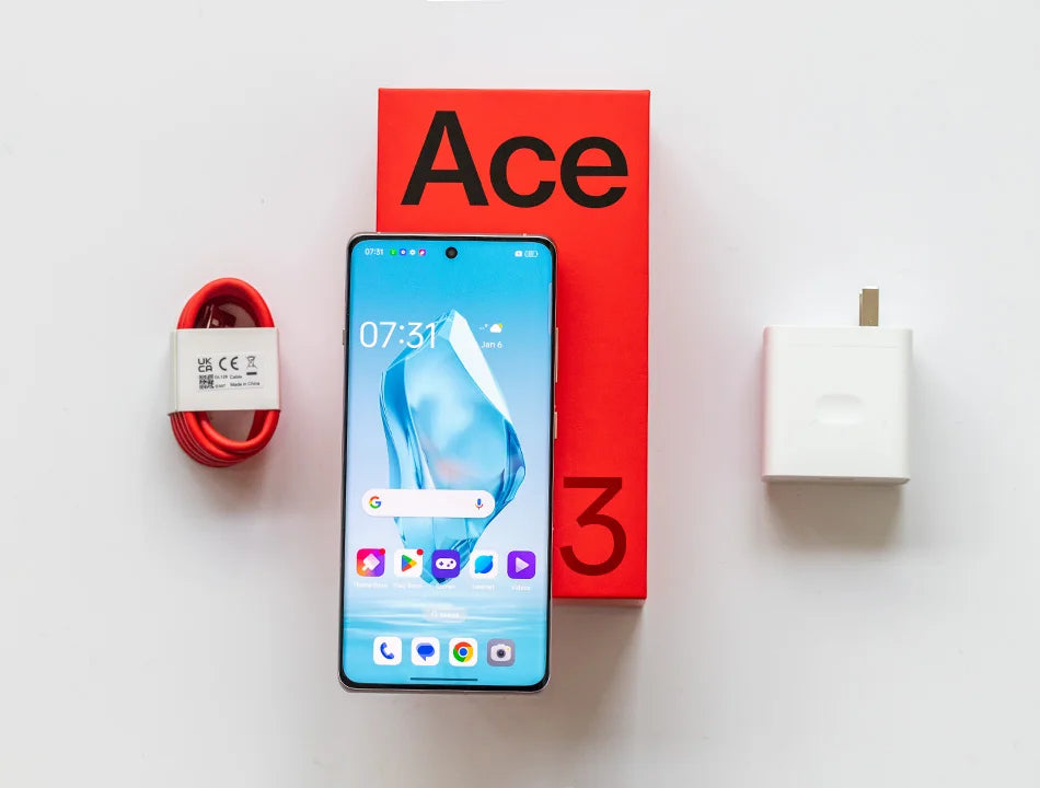 Oneplus ACE 3 5G Global Rom Snapdragon 8 Gen 2 6.78'' 1.5K 120Hz AMOLED Display Screen 5500mAh Battery 100W SUPERVOOC Charge