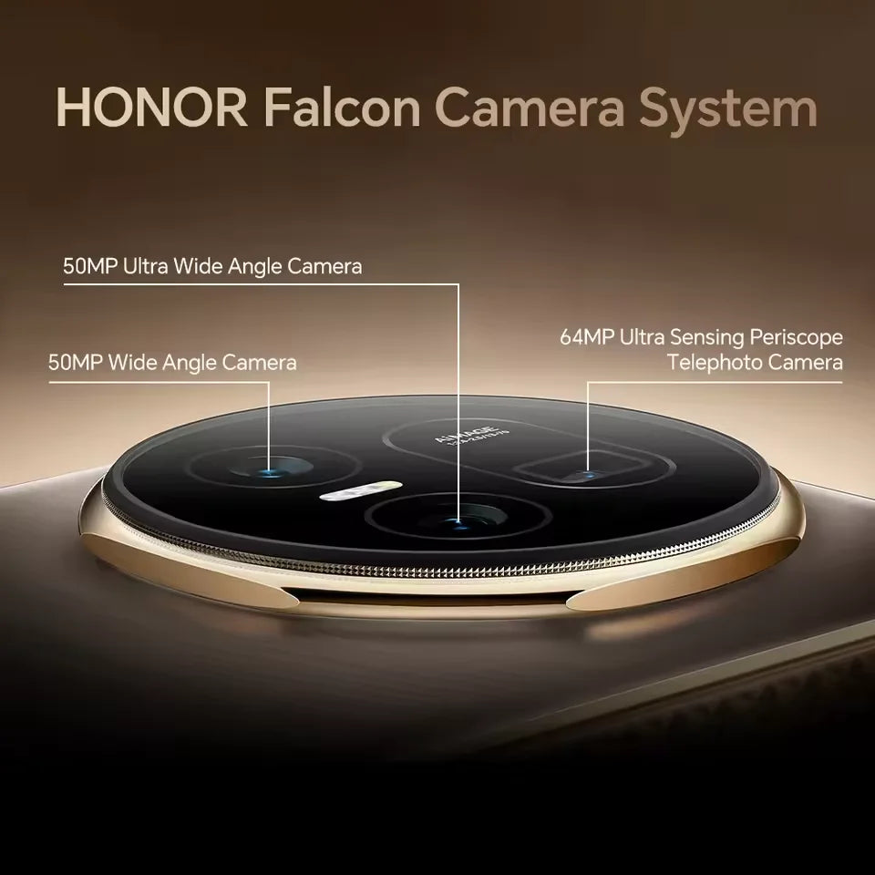 New ArrivalGlobal Version HONOR Magic V5 5G Foldable Smartphone 7.95" LTPO OLED Display Snapdragon 8 Elite 5820mAh 66W Wired NFC