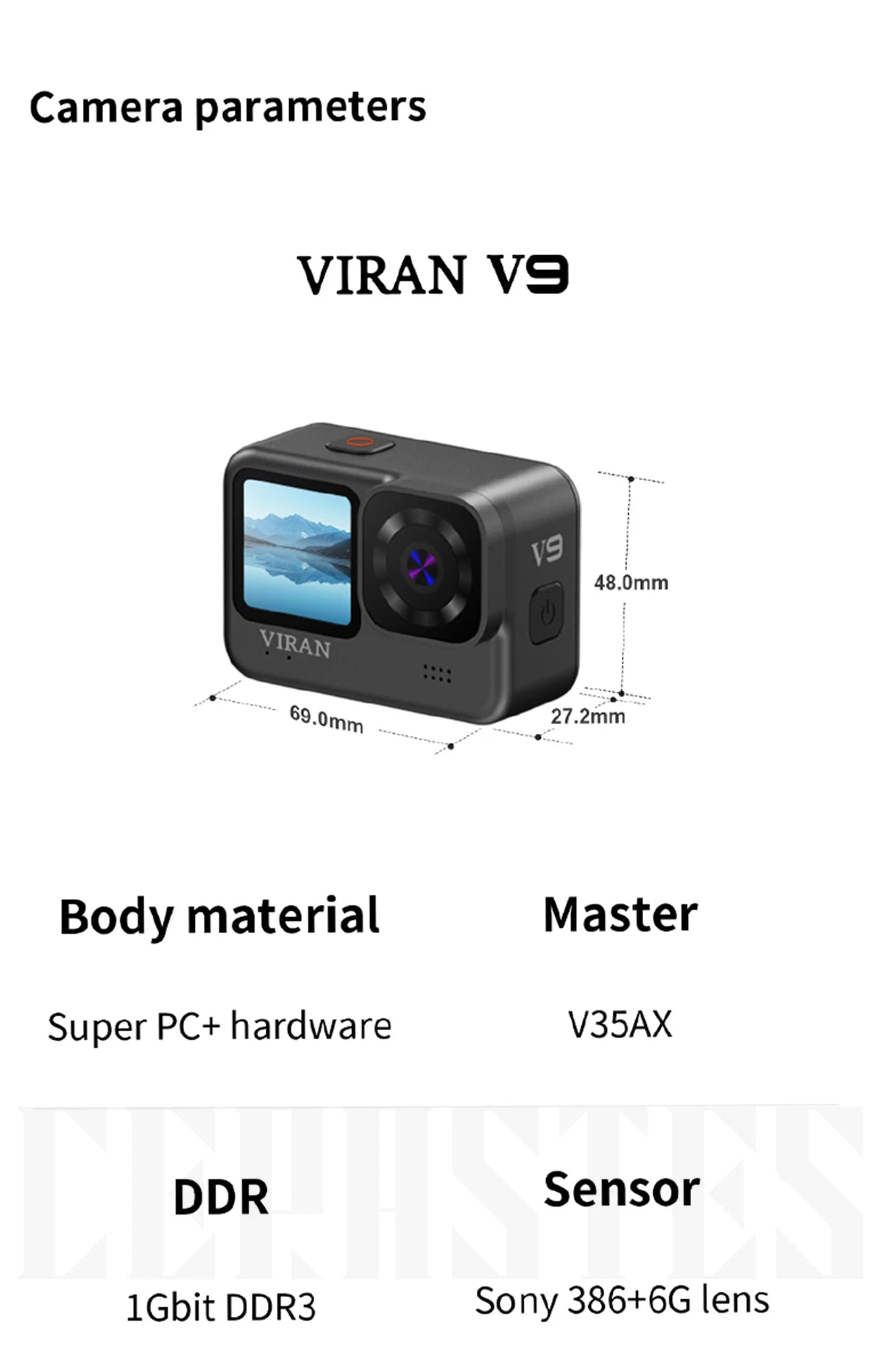 NEW CERASTES V9 4K WiFi Anti-shake Action Camera Go With Remote Control Screen Waterproof Sport Camera pro drive recorde