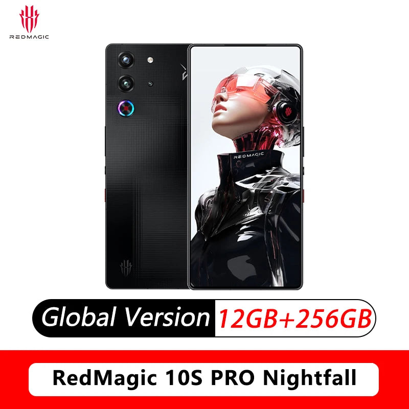 World Premier Global Version RedMagic 10s Pro 5G Gaming Phone 6.85"Snapdragon 8 Elite Leading version 7050mAh 80W 144Hz NFC
